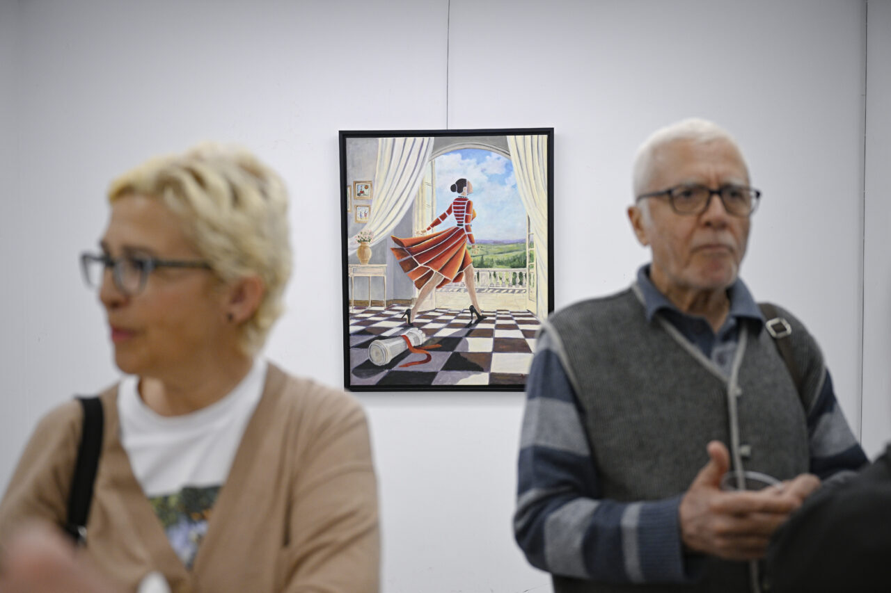 ANKARA (AA) – Ressam Nazende Yücel'in "Yediveren Kadınlar" sergisi başkentte