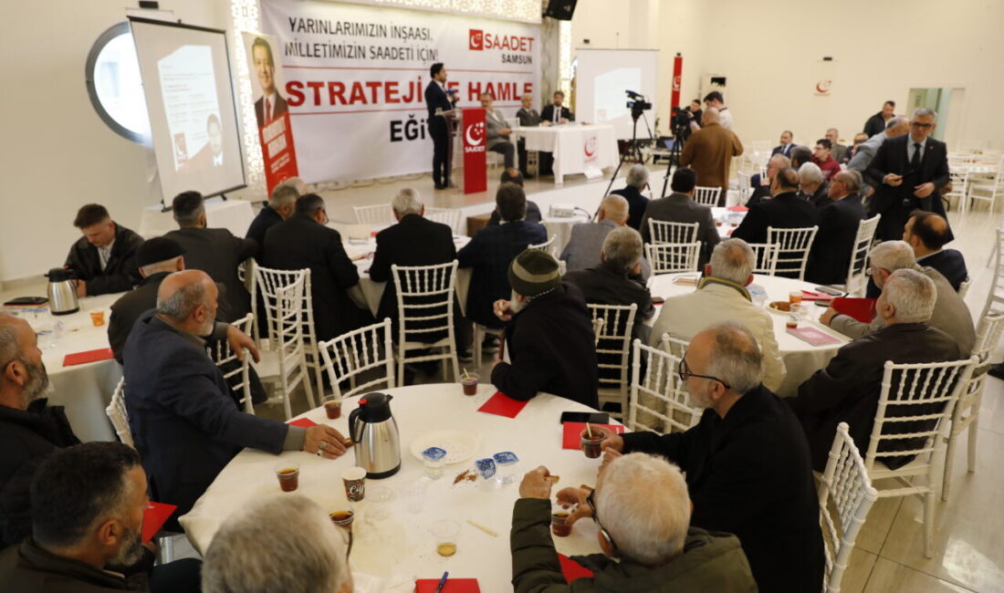 SAMSUN (AA) – Saadet Partisi Genel Başkan Yardımcısı Musa Öztürk,