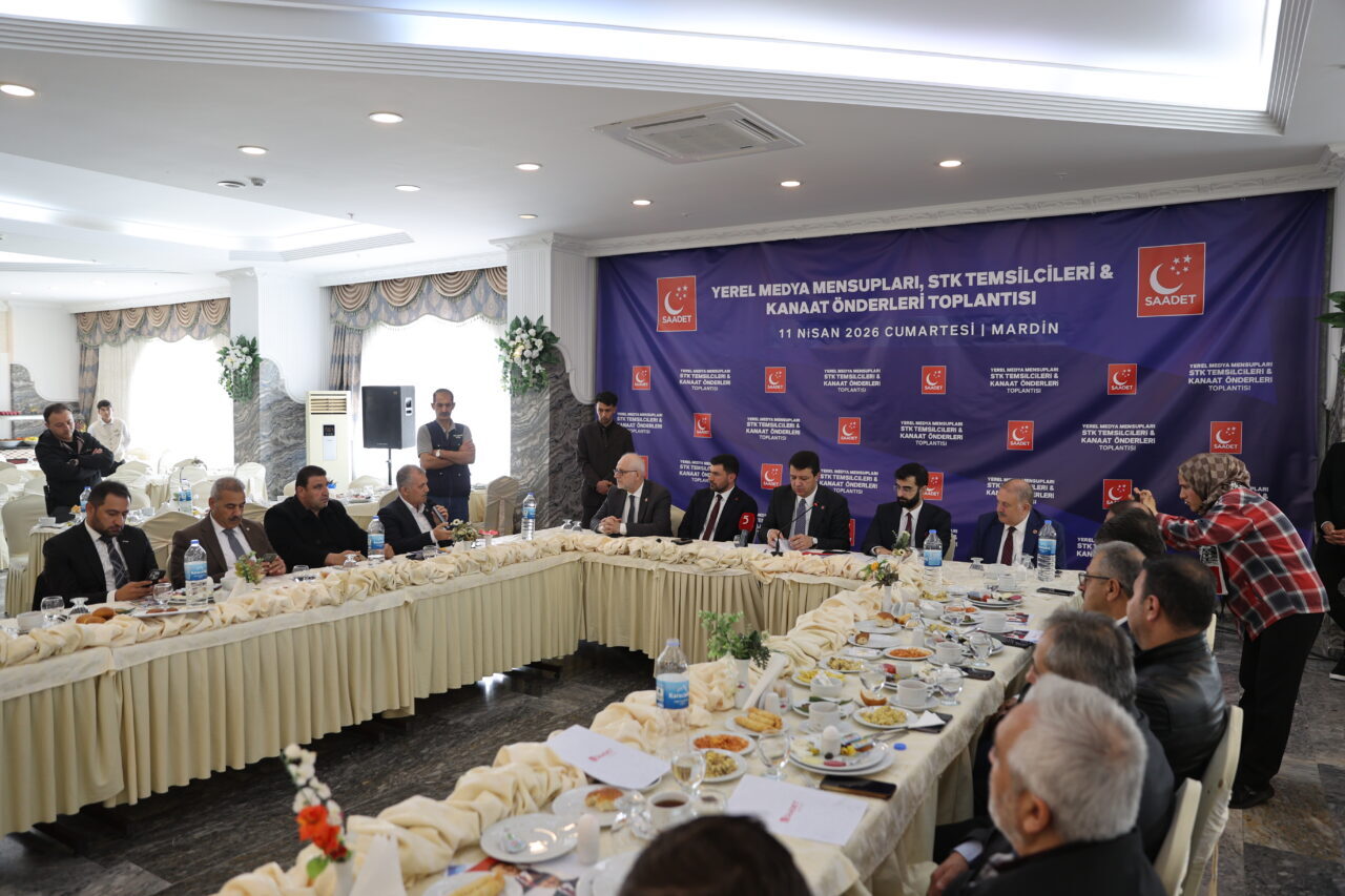 MARDİN (AA) – Saadet Partisi Genel Başkanı Mahmut Arıkan, Mardin'de