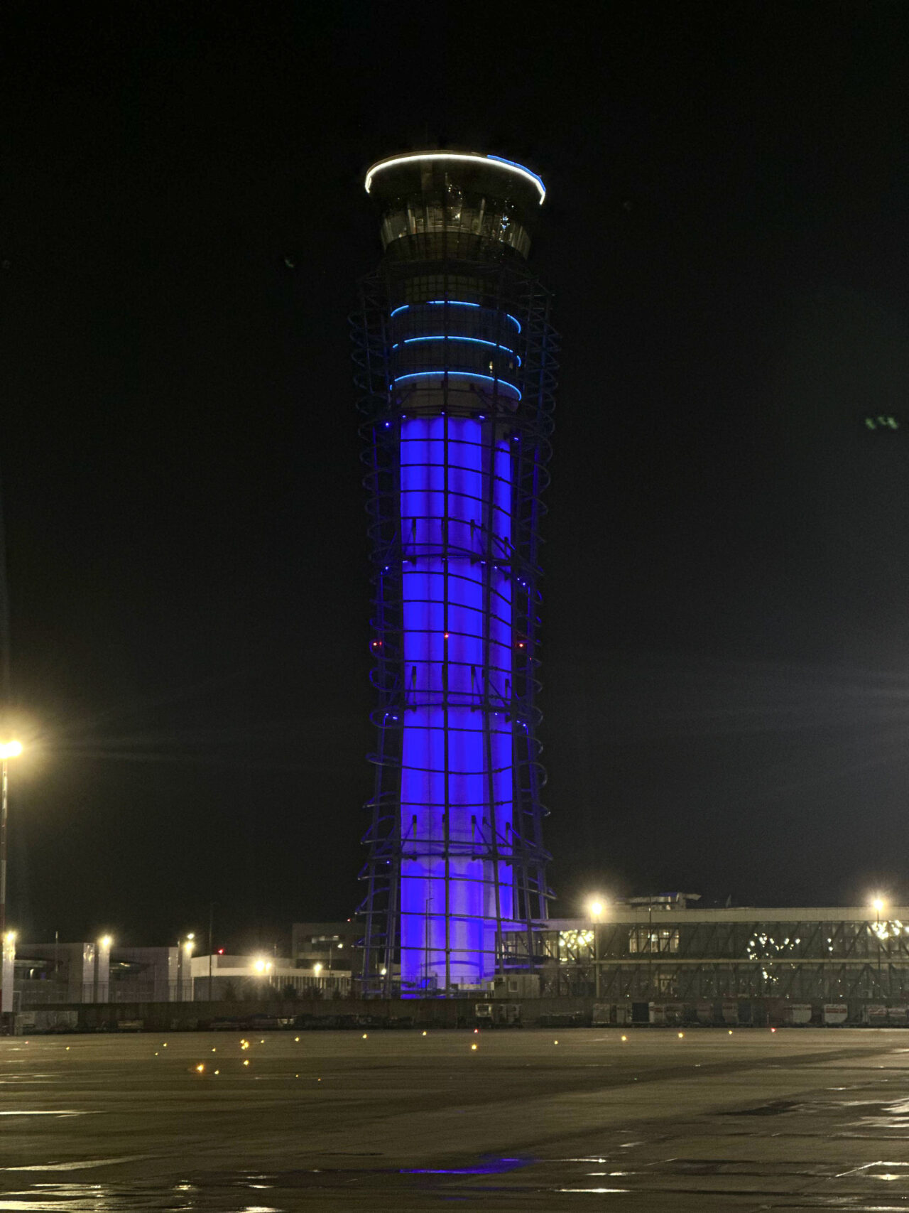 İSTANBUL (AA) – Sabiha Gökçen Havalimanı Hava Trafik Kontrol Kulesi,