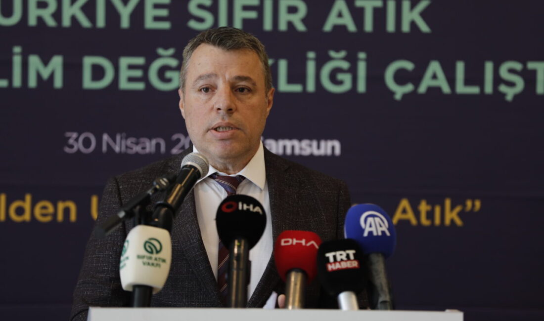 SAMSUN (AA) – Sıfır Atık Vakfı koordinasyonunda, Samsun Valiliği himayesinde