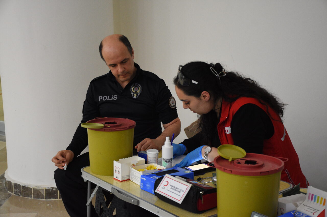 SAMSUN (AA) – Samsun'da 181 emniyet personeli, Türk Polis Teşkilatı'nın