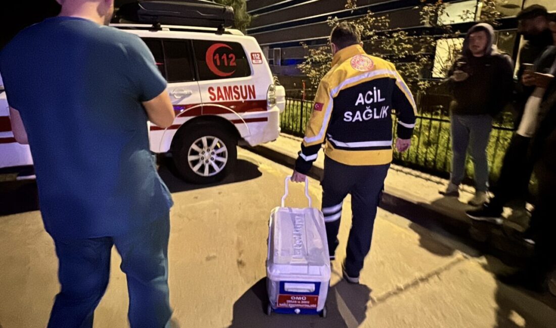 SAMSUN (AA) – Samsun'da tedavi gördüğü hastanede beyin ölümü gerçekleşen