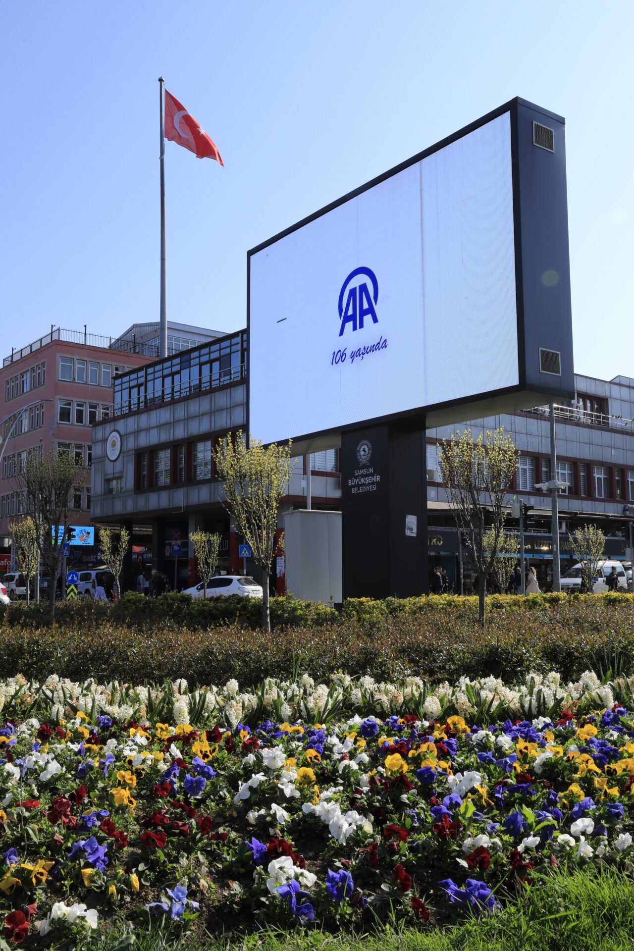 SAMSUN (AA) – Samsun Büyükşehir Belediyesi, Anadolu Ajansının (AA) 106.