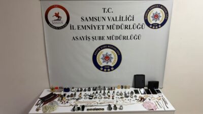SAMSUN (AA) – Samsun'da düzenlenen operasyonda 4 hırsızlık şüphelisi gözaltına