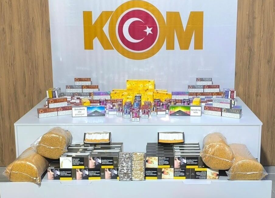 SAMSUN (AA) – Samsun'un Atakum ve Bafra ilçelerinde düzenlenen kaçakçılık