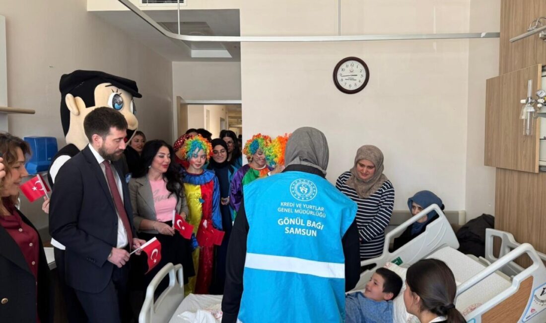 SAMSUN (AA) – Samsun'un Çarşamba ilçesinde Kredi ve Yurtlar Kurumuna