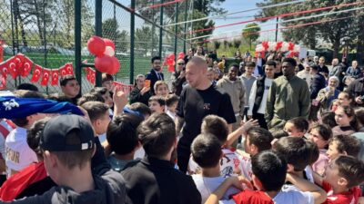 SAMSUN (AA) – Samsunspor Kulübü, Tekkeköy ilçesinde kırsalda bulunan Kahyalı