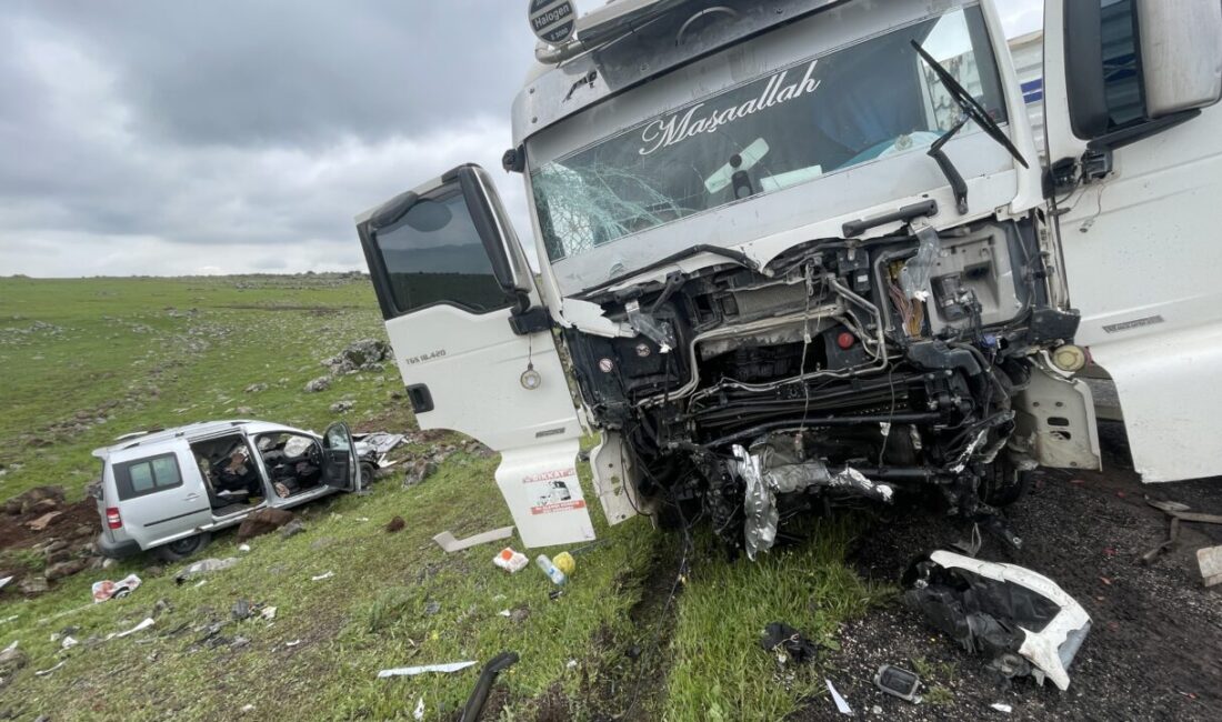 ŞANLIURFA (AA) – Şanlıurfa'nın Siverek ilçesinde, tırla hafif ticari aracın