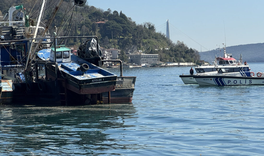 İSTANBUL (AA) – Sarıyer'de balıkçı teknesinde çıkan yangın, ekiplerin müdahalesiyle