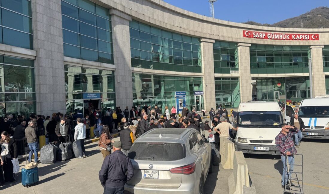 - Türkiye'nin Gürcistan sınırındaki kapısından bu yılın ocak-mart döneminde yolcu