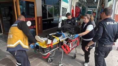 KONYA (AA) – Konya'nın Seydişehir ilçesinde bir kişi bıçakla ağır