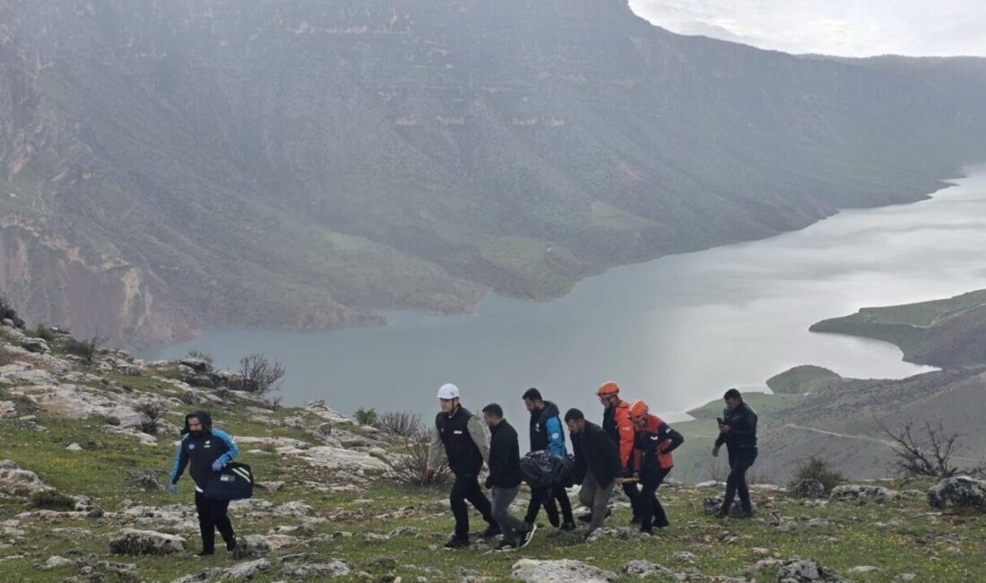 SİİRT (AA) – Siirt'te kayalıklardan düşen bir kişi, ekipler tarafından