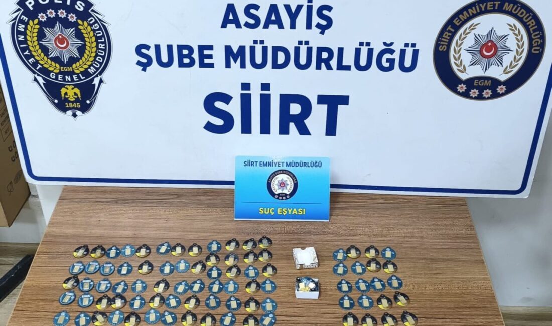 SİİRT (AA) – Siirt'te sahte altın operasyonunda gözaltına alınan 4