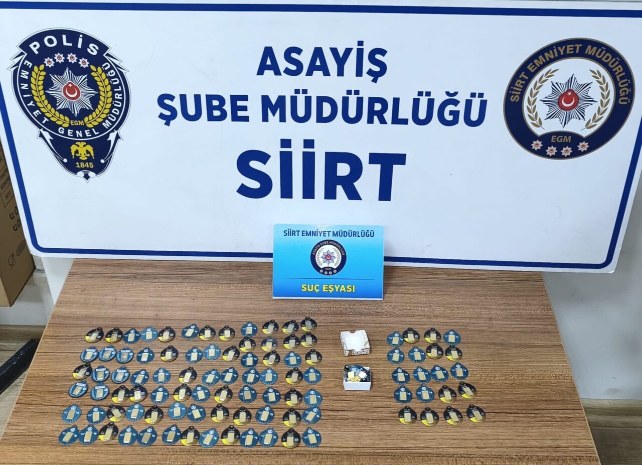 SİİRT (AA) – Siirt'te sahte altın operasyonunda gözaltına alınan 4