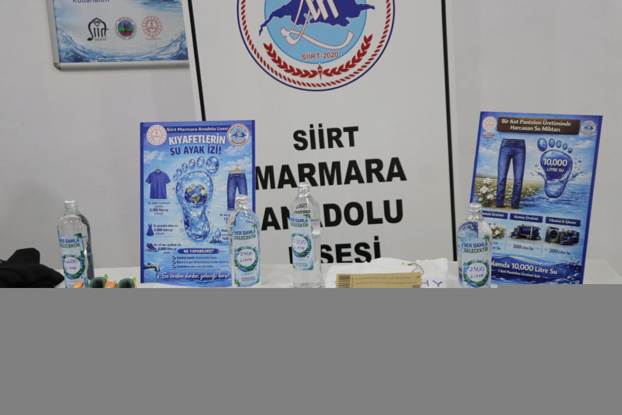 SİİRT (AA) – Siirt'te "Sıfır Atık Projesi" kapsamında hazırlanan "Su