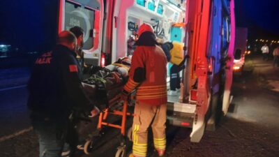 ŞIRNAK (AA) – Şırnak'ın Cizre ilçesinde şarampole devrilen araçtaki 4