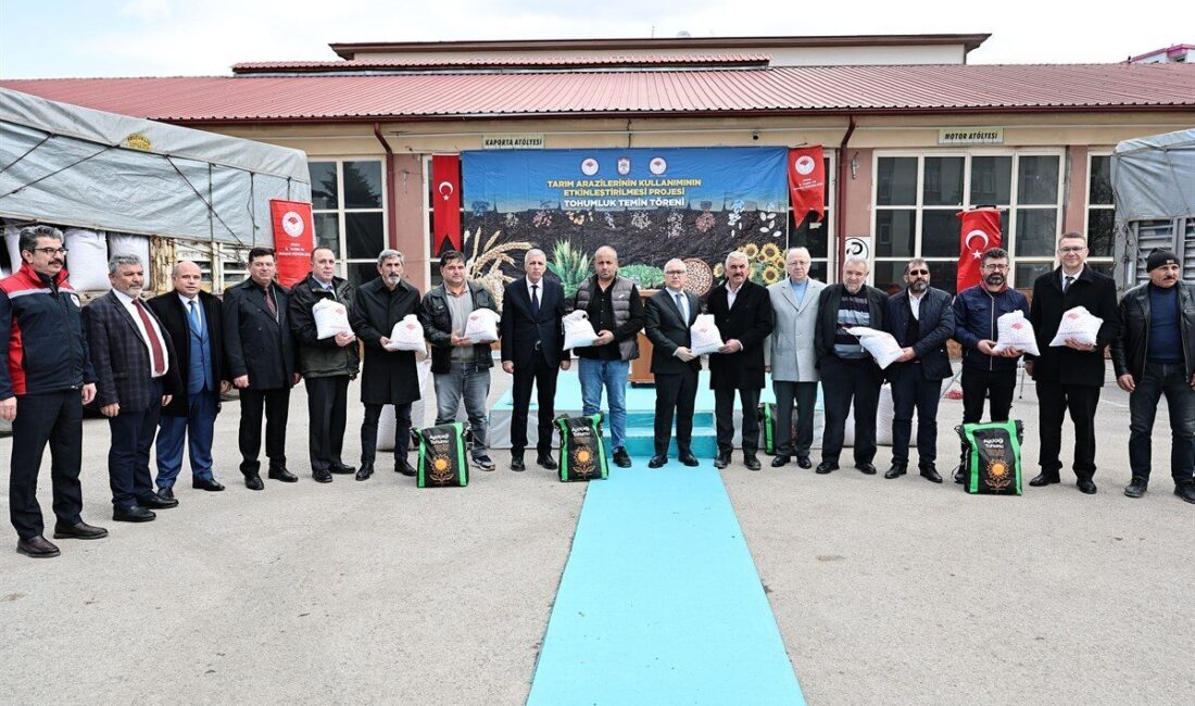 SİVAS (AA) – Sivas'ta, Tarım ve Orman Bakanlığı Bitkisel Üretim