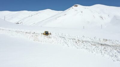 AĞRI (AA) – Son 66 yılın en yüksek kış yağışını