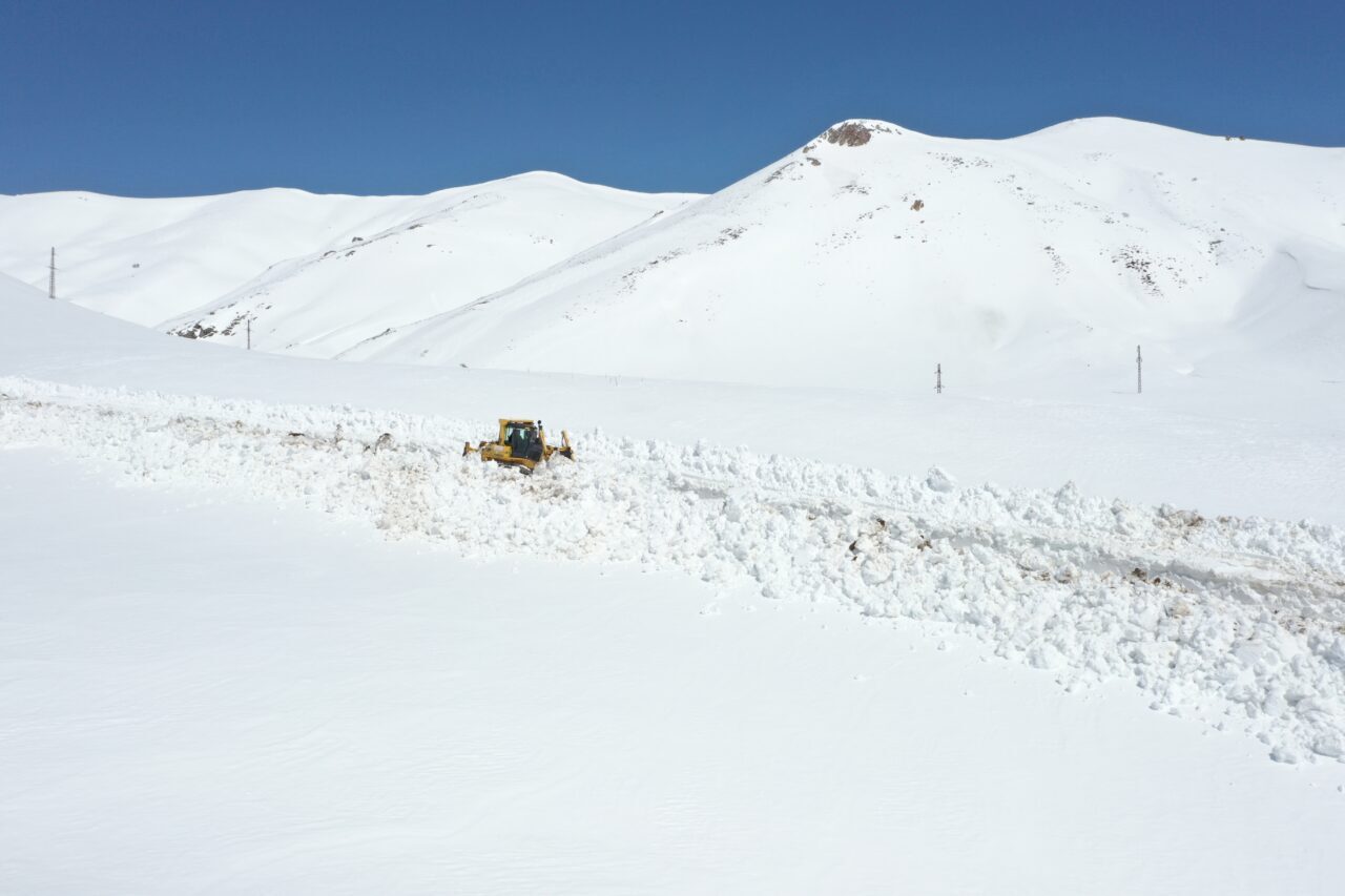 AĞRI (AA) – Son 66 yılın en yüksek kış yağışını