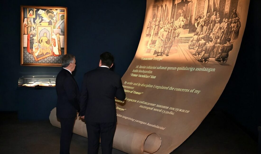 İSTANBUL (AA) – Özbekistan'ın kültürel miras alanlarından Taşkent'teki Amir Timur