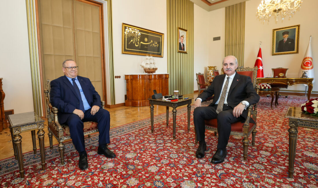 TBMM (AA) – TBMM Başkanı Numan Kurtulmuş, Cezayir’in Ankara Büyükelçisi