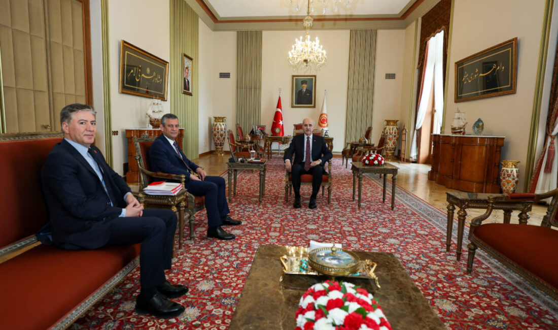 TBMM (AA) – TBMM Başkanı Numan Kurtulmuş, CHP Genel Başkanı