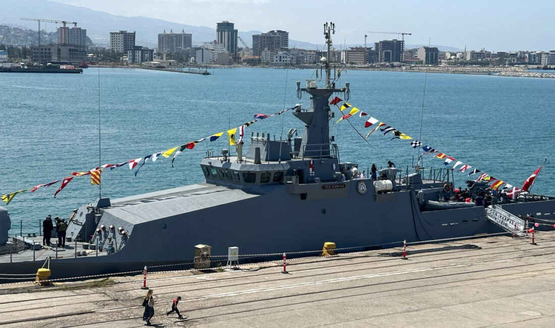 HATAY (AA) – Hatay'ın İskenderun ilçesinde, TCG Karpaz ve TCSG