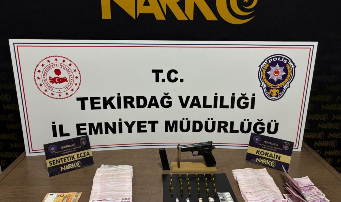 TEKİRDAĞ (AA) – Tekirdağ'da düzenlenen uyuşturucu operasyonlarında gözaltına alınan 12