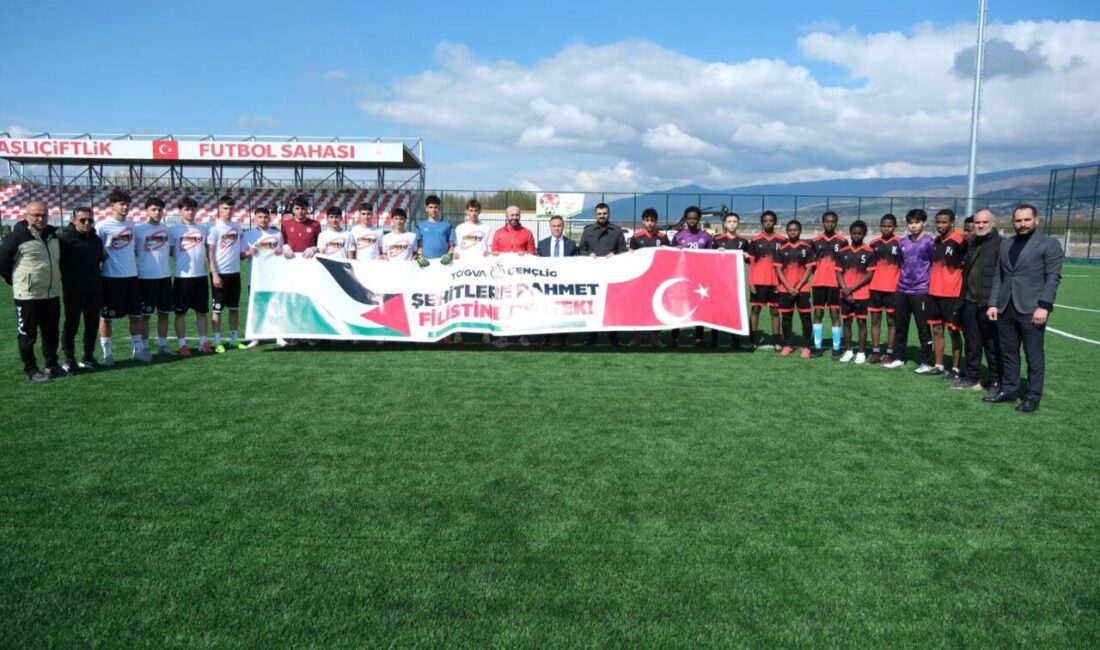 TOKAT (AA) – Tokat Gaziosmanpaşa Üniversitesinde şehitlere rahmet ve Filistin'e