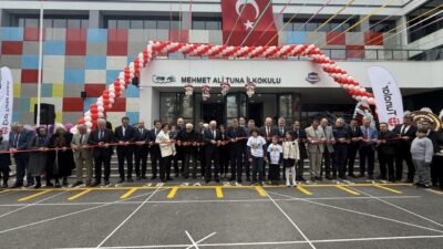 TRABZON (AA) – Trabzon'un Ortahisar ilçesinde yapımı tamamlanan 24 derslikli