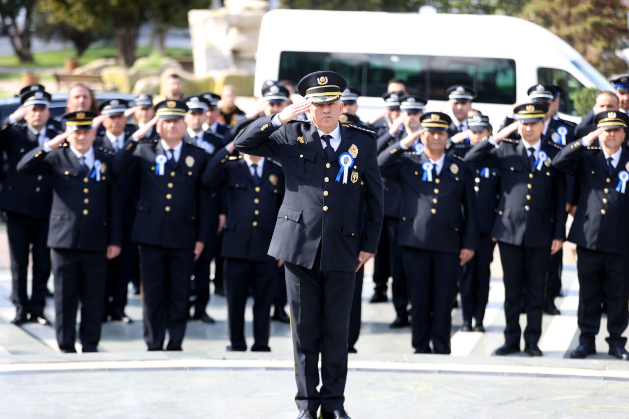 EDİRNE (AA) – Türk Polis Teşkilatının kuruluşunun 181. yılı, Edirne,