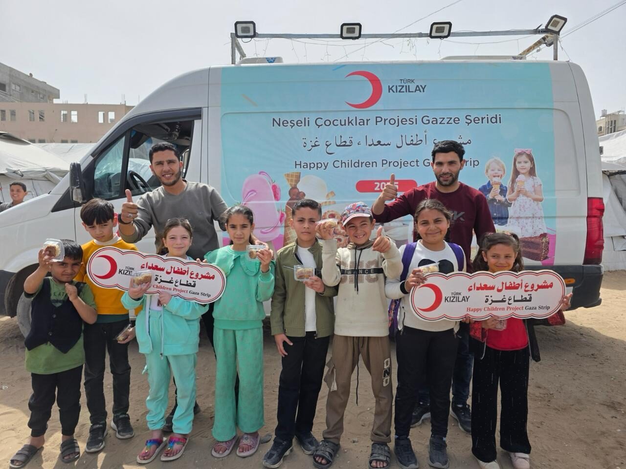 ANKARA (AA) – Türk Kızılay tarafından Gazze'de çocuklara yönelik yürütülen