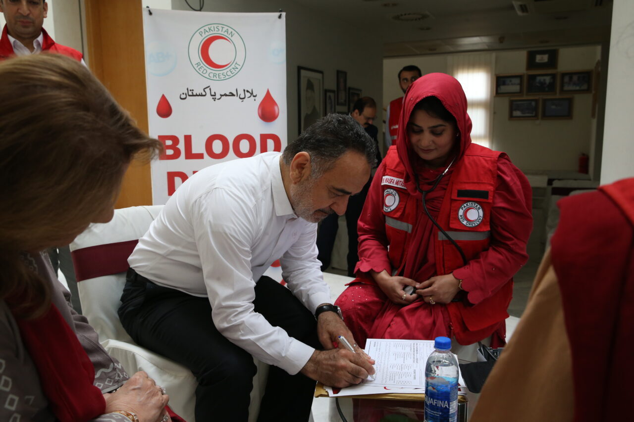 ANKARA (AA) – Türk Kızılay ve Pakistan Kızılayı işbirliğinde kan