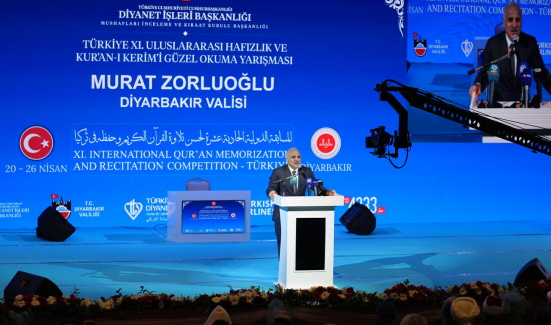 DİYARBAKIR (AA) – Diyarbakır'da düzenlenen "Türkiye 11. Uluslararası Hafızlık ve