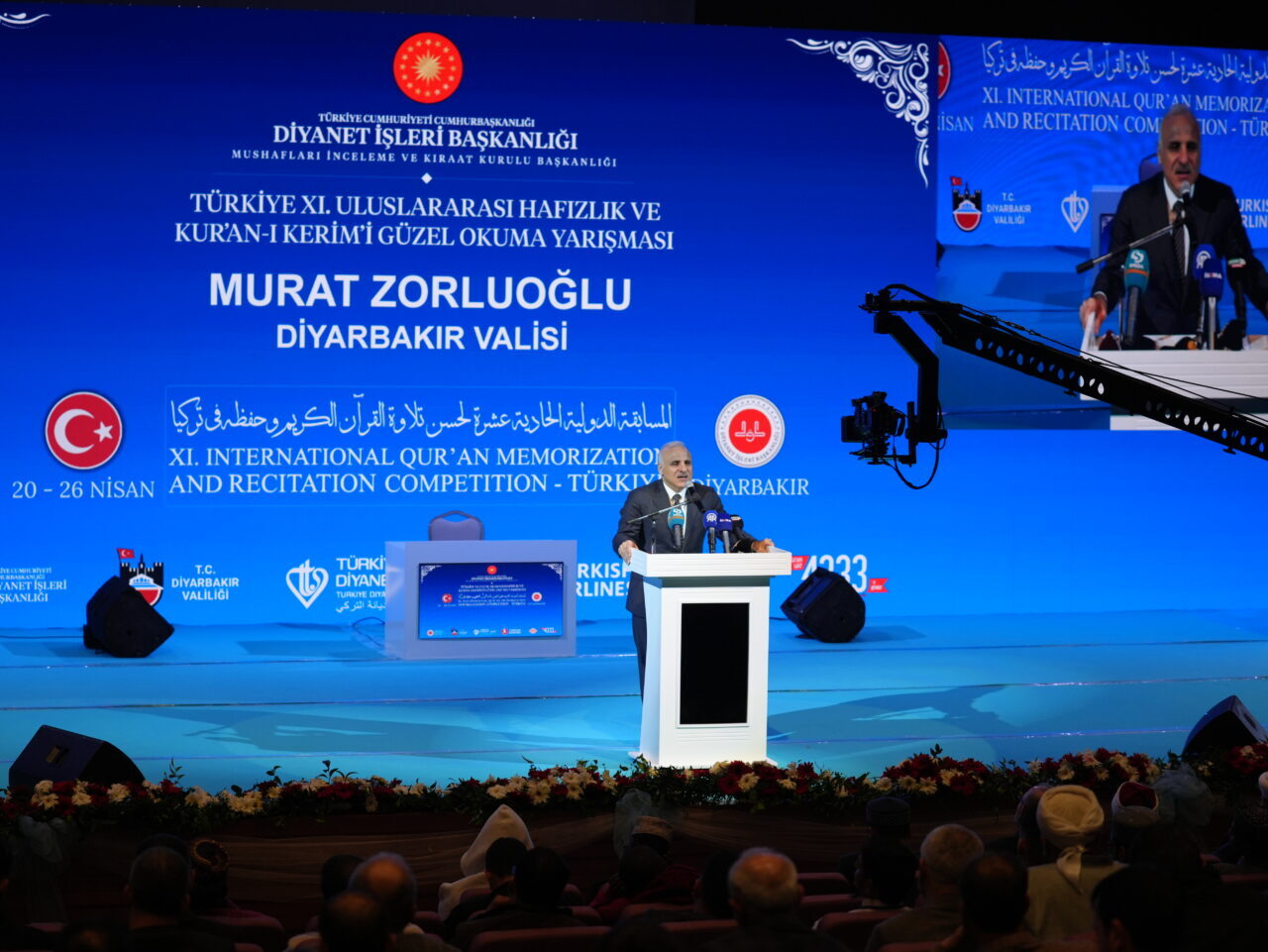 DİYARBAKIR (AA) – Diyarbakır'da düzenlenen "Türkiye 11. Uluslararası Hafızlık ve