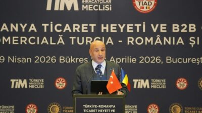 - Türkiye İhracatçılar Meclisi Başkanı Mustafa Gültepe:
- "Romanya'ya en çok