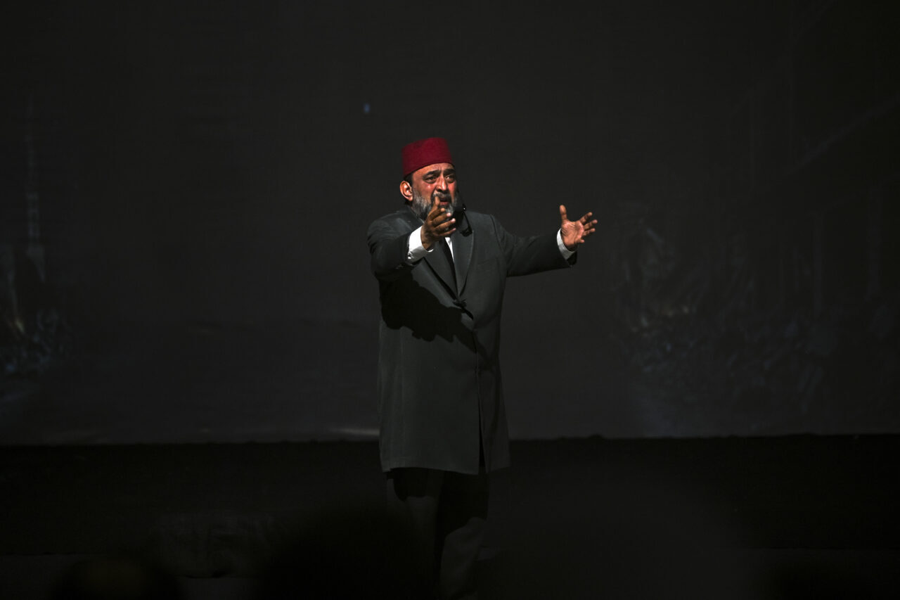 ANKARA (AA) – Yenilmez Sanat Merkezi tarafından hazırlanan, "Firavunla Yüz