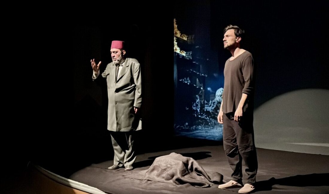 KIRŞEHİR (AA) – Yenilmez Sanat Merkezi tarafından hazırlanan "Firavunla Yüz