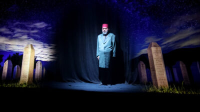 - Oyuncu Ahmet Yenilmez:
- "Hologram tekniğiyle de Mehmet Akif Ersoy'umuzu