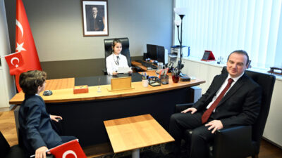 BRÜKSEL (AA) – Türkiye'nin Brüksel Büyükelçiliğinde ​23 Nisan Ulusal Egemenlik