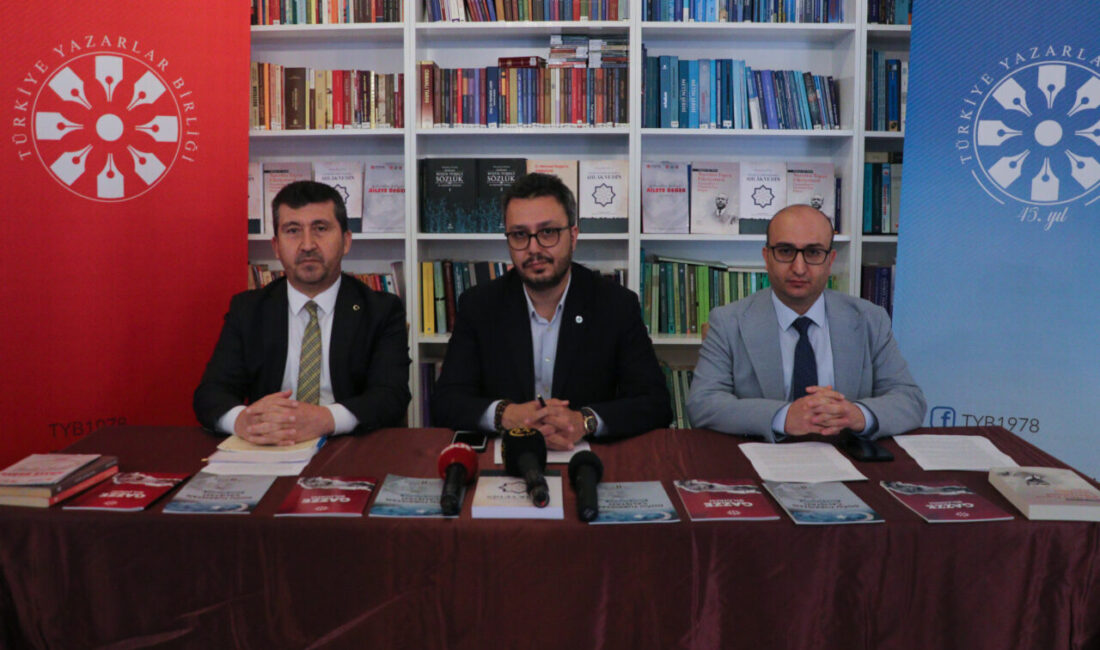 ANKARA (AA) – Türkiye Yazarlar Birliği (TYB) tarafından düzenlenen "ABD/İsrail-İran