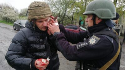 KİEV (AA) – Ukrayna'nın Dnipropetrovsk bölgesinde, bir kişinin güvenlik güçlerini