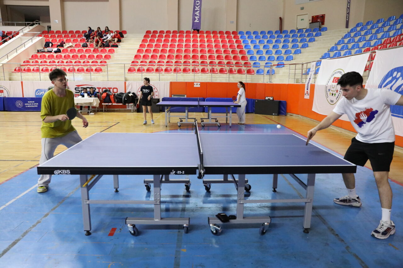 BURDUR (AA) – Türkiye Üniversite Sporları Federasyonu (TÜSF) tarafından düzenlenen