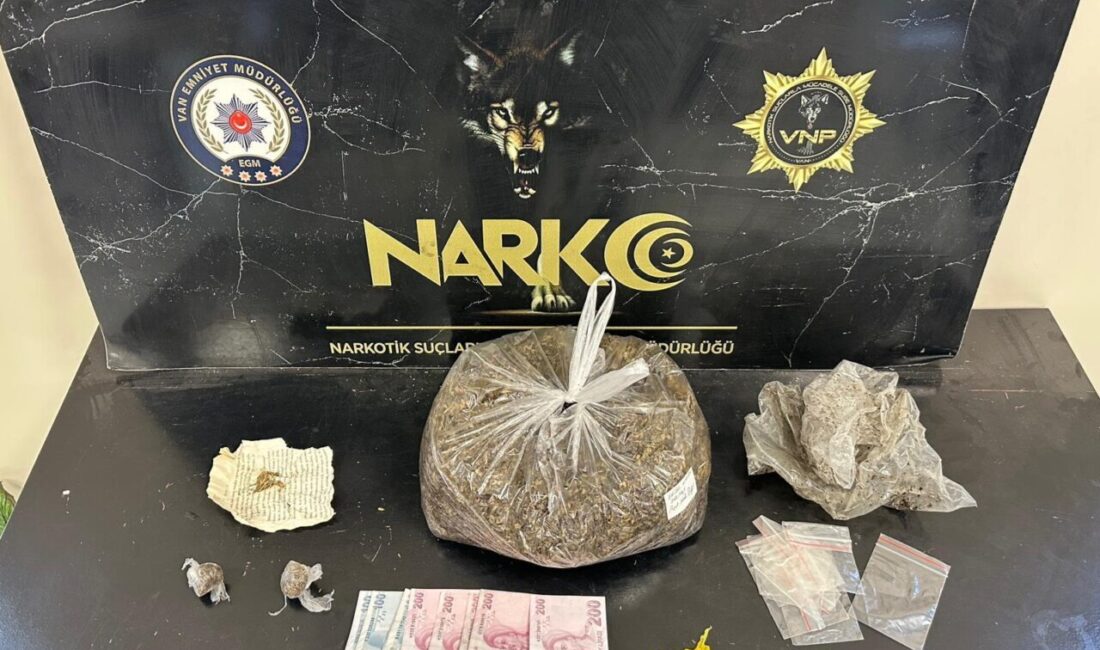VAN (AA) – Van'da düzenlenen uyuşturucu operasyonlarında gözaltına alınan 48