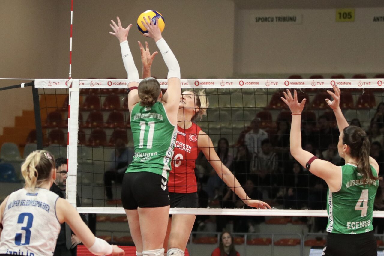 - Nilüfer Belediyespor Eker: 3 - Türk Hava Yolları: 2