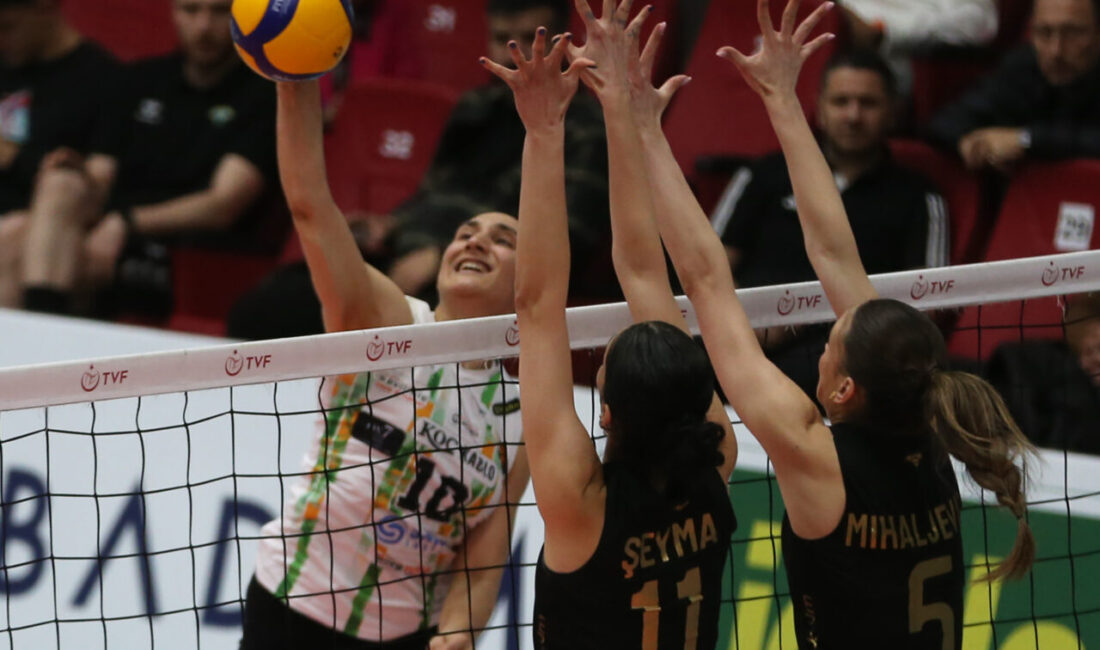 ANTALYA (AA) – Voleybolda Arabica Coffee House Kadınlar 1. Lig