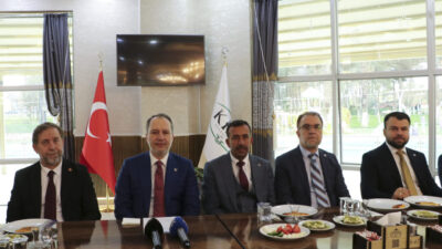 KİLİS (AA) – Yeniden Refah Partisi Genel Başkanı Fatih Erbakan,