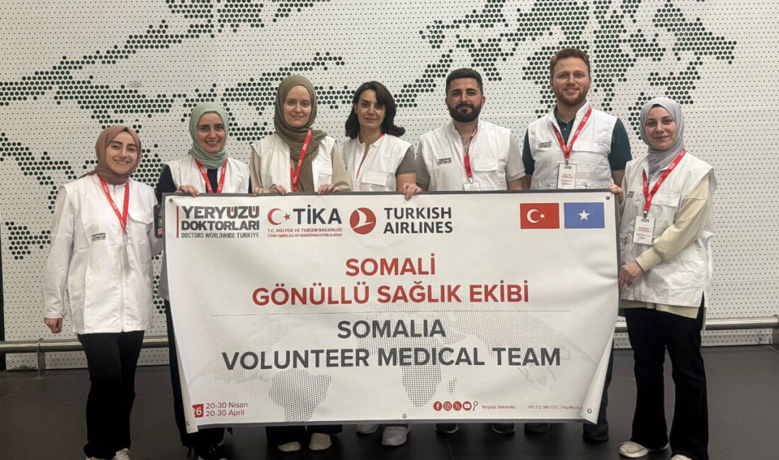 - Sağlık ekibi, 20-30 Nisan'da TİKA işbirliğinde kadın hastalıkları ve