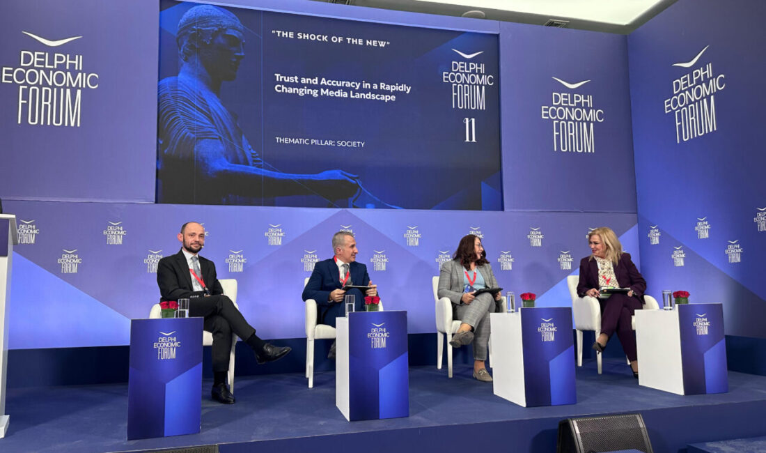 - Delfi Ekonomi Forumu kapsamında düzenlenen "Hızla değişen medya alanında
